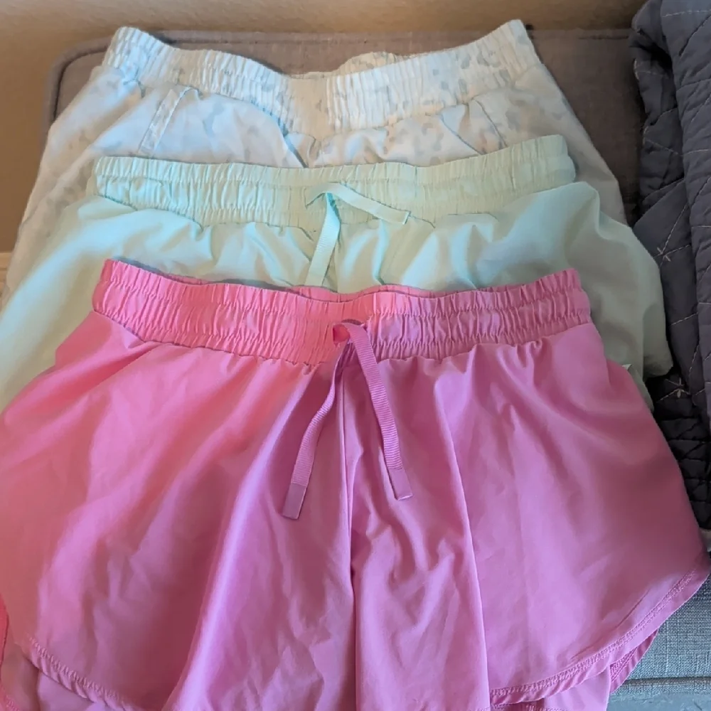 Cat & Jack Kids Shorts - Pink, Blue, Green, Orange Size 10-12 - Picture 3 of 4
